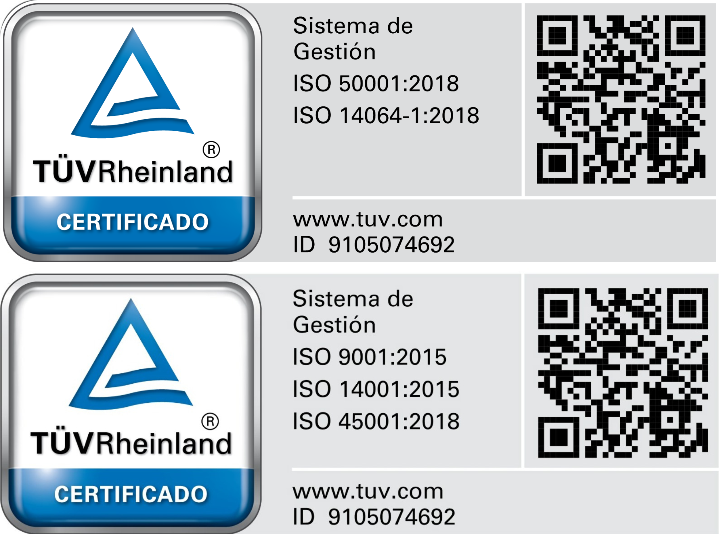 certificación