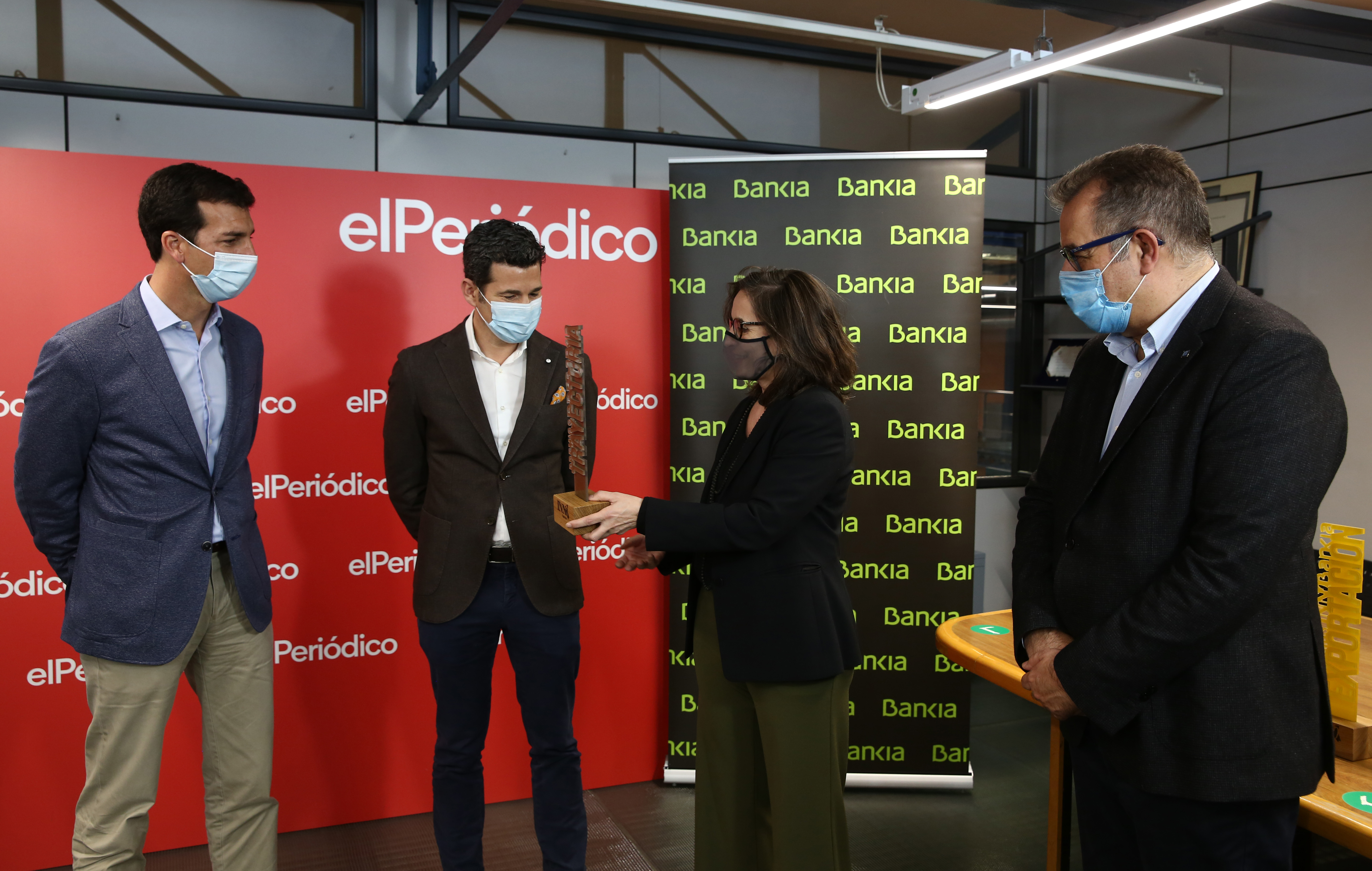 Entrega premio Innobankia Catalunya a la Millor Trajectoria Profesional