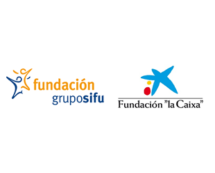 Logos Fundación Grupo SIFU y Fundación "la Caixa"