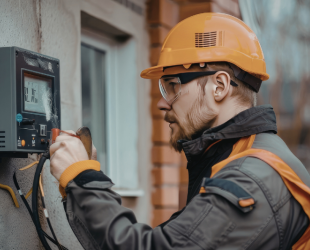 un operario de mantenimiento integral