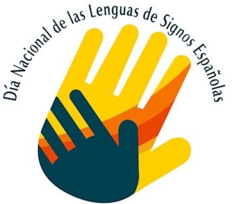 Logo Día Nacional de las Lenguas de Signos Españolas