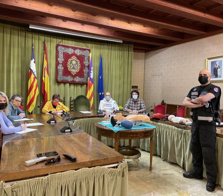Formación DEA Ayuntamiento de Sóller