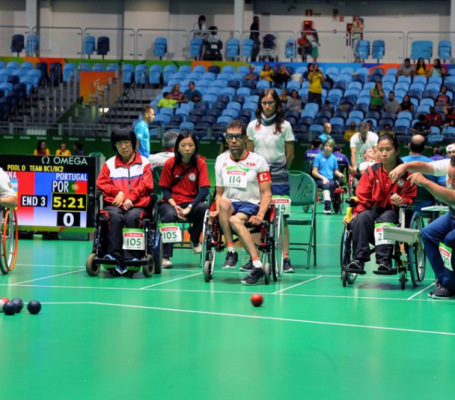 Boccia deporte paralímpico