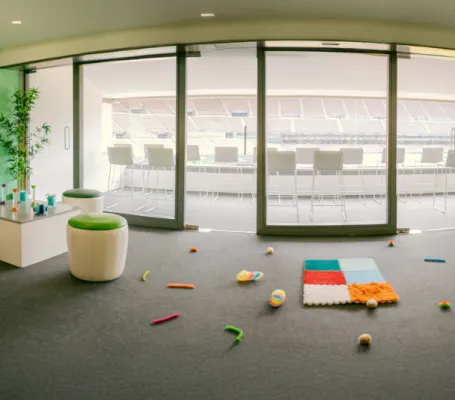 sala sensorial del Real Betis