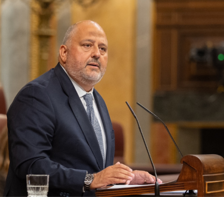 Agustín Parra, diputado en el Congreso